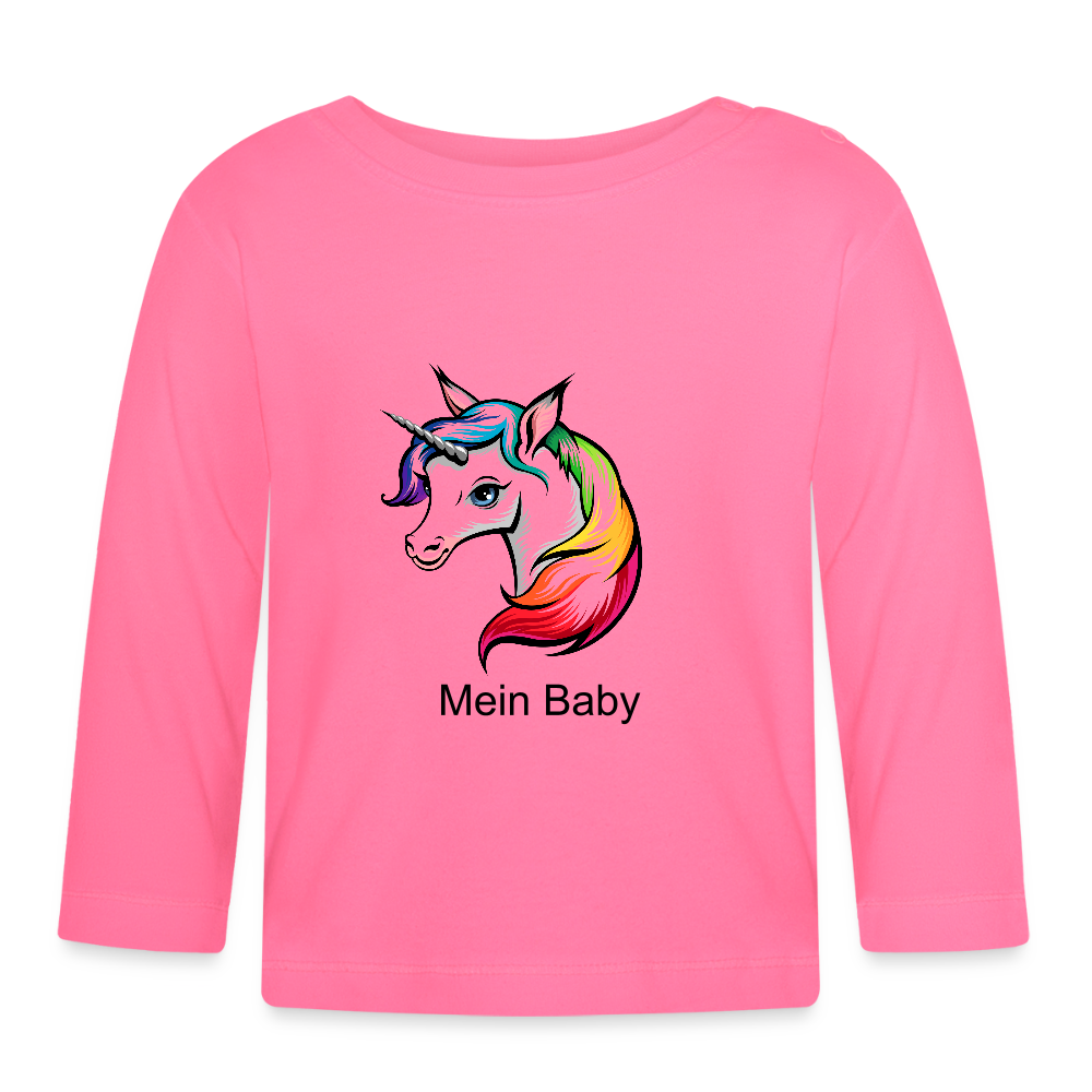 Baby Langarmshirt - Azalea