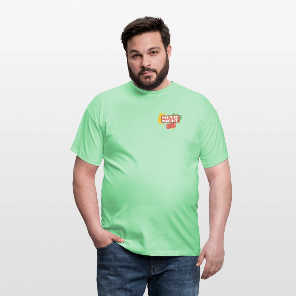 Männer T-Shirt Movie Night - Mintgrün