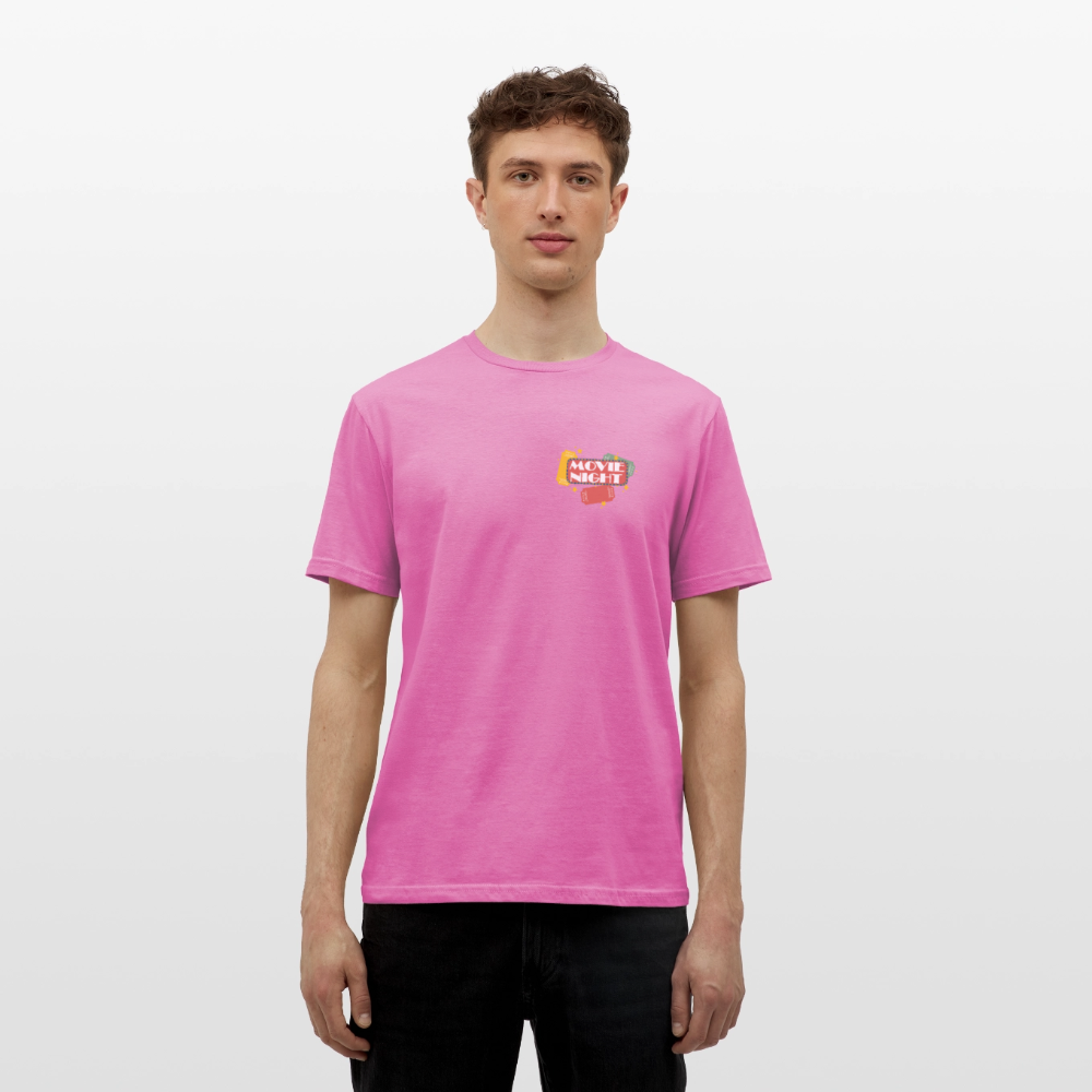 Männer T-Shirt Movie Night - Pink