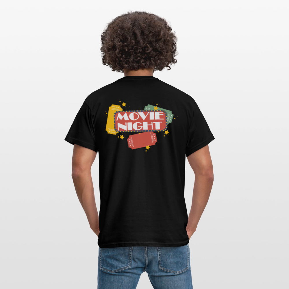 Männer T-Shirt Movie Night - Schwarz
