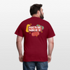 Männer T-Shirt Movie Night - Ziegelrot