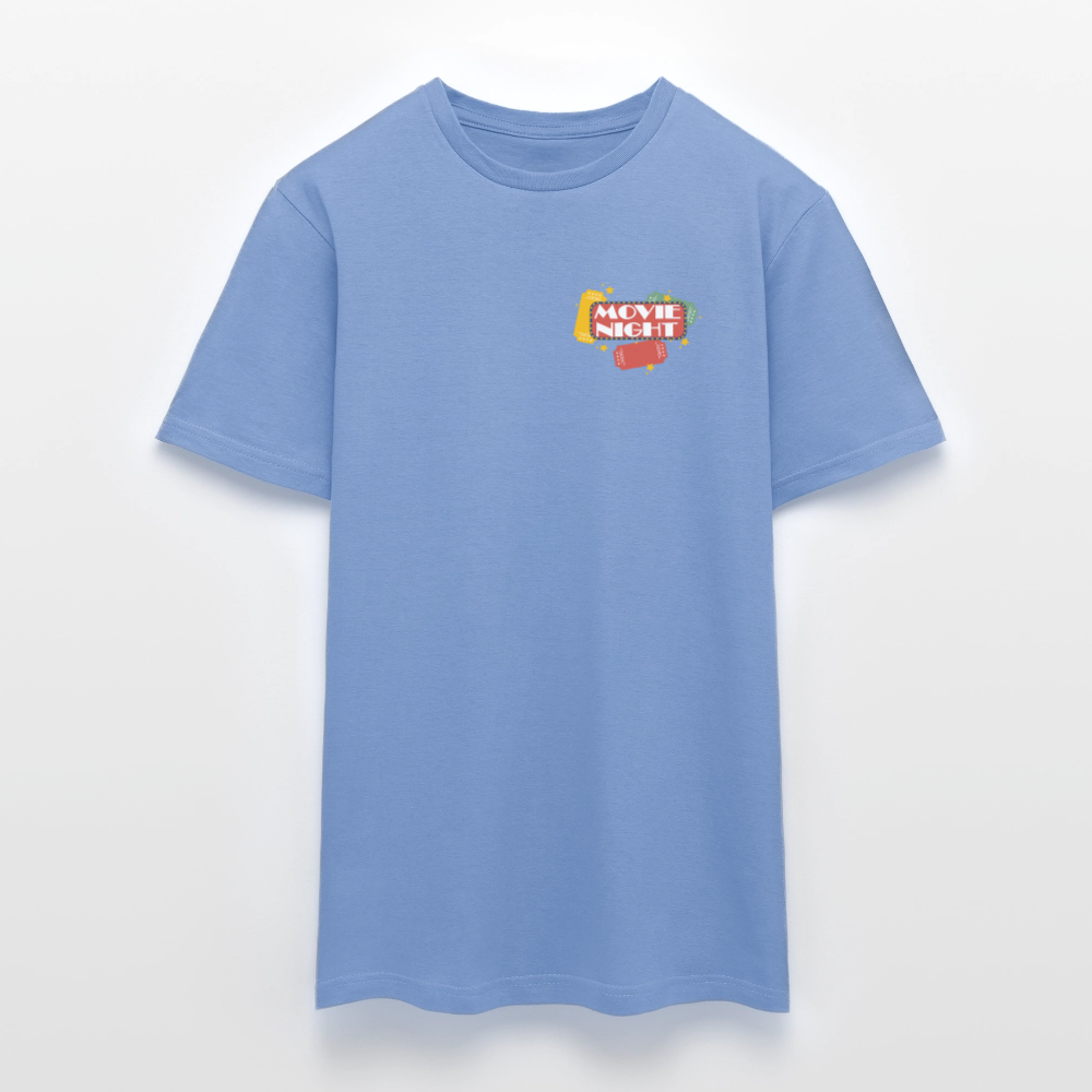 Männer T-Shirt Movie Night - carolina blue