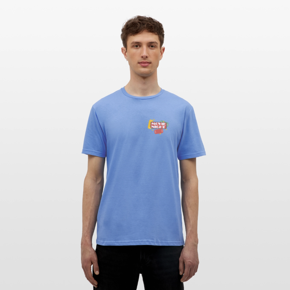 Männer T-Shirt Movie Night - carolina blue