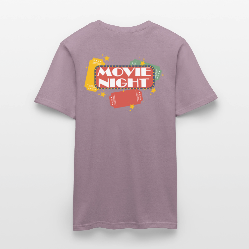 Männer T-Shirt Movie Night - Lilagrau 