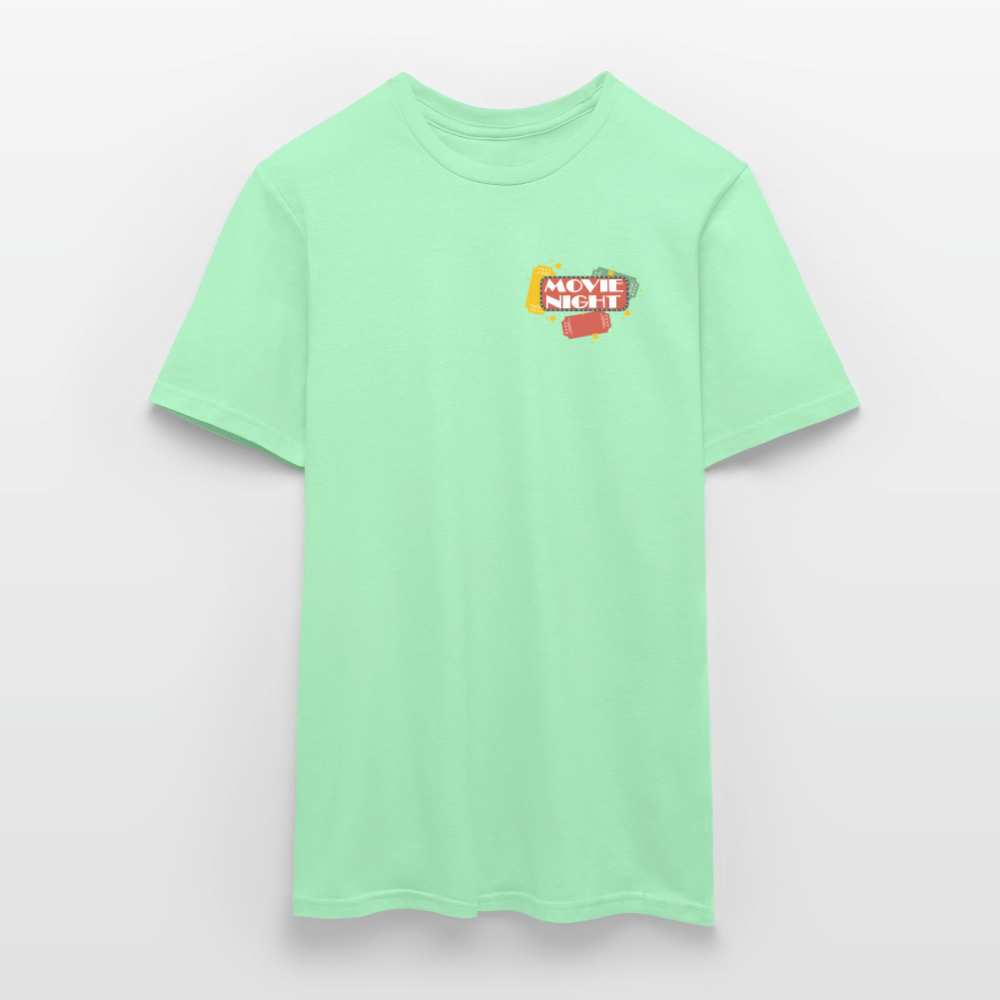 Männer T-Shirt Movie Night - Mintgrün