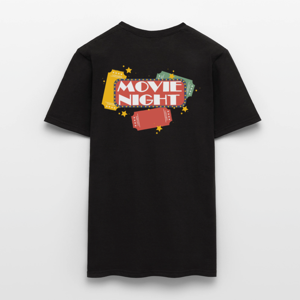 Männer T-Shirt Movie Night - Schwarz