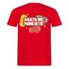 Männer T-Shirt Movie Night - Rot