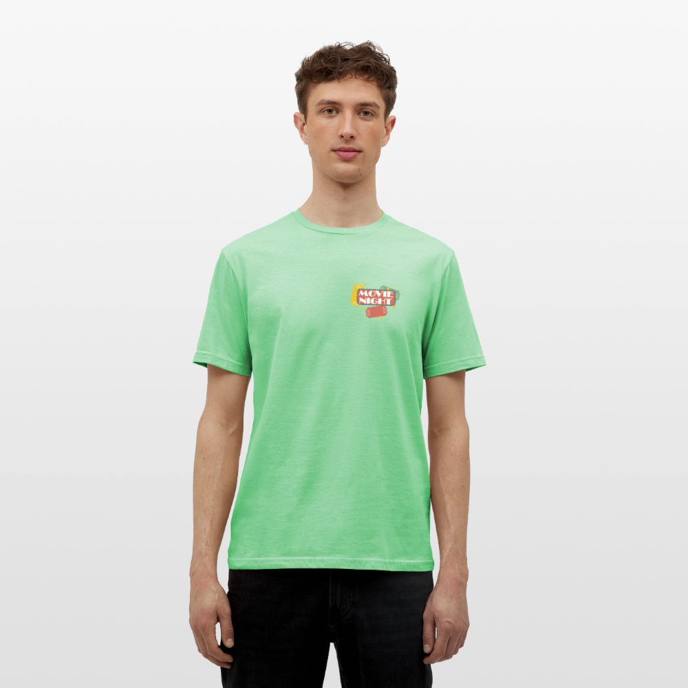 Männer T-Shirt Movie Night - Mintgrün