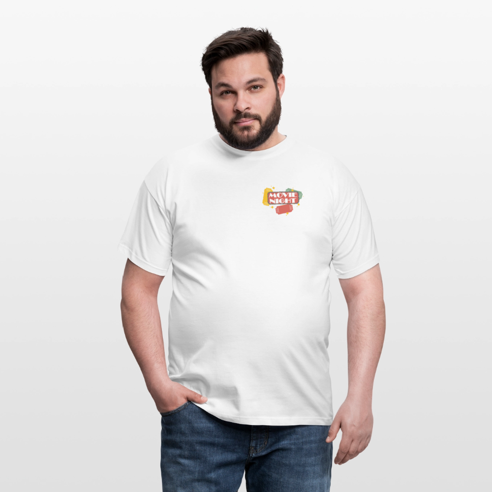Männer T-Shirt Movie Night - Weiß