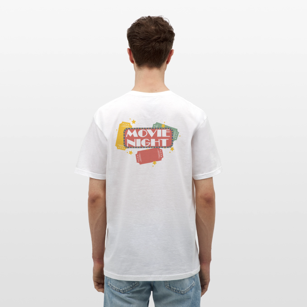 Männer T-Shirt Movie Night - Weiß