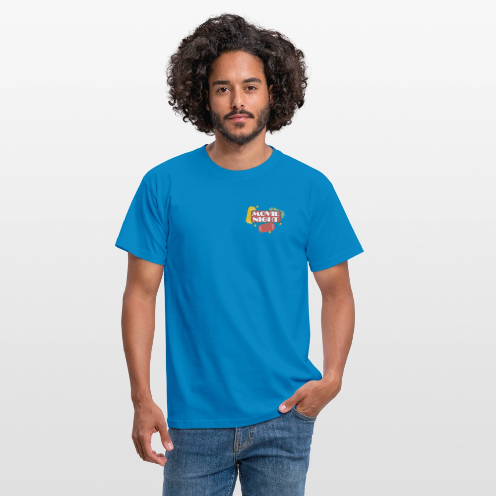 Männer T-Shirt Movie Night - Royalblau