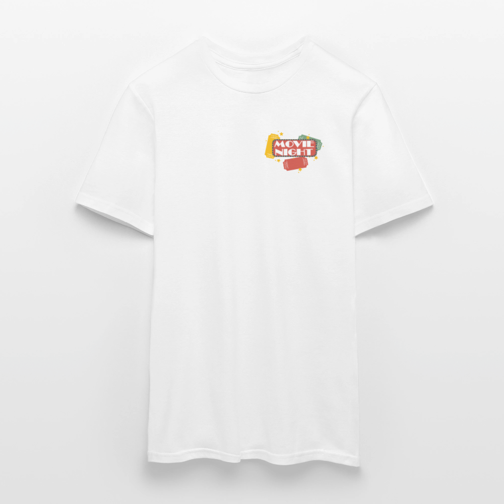 Männer T-Shirt Movie Night - Weiß