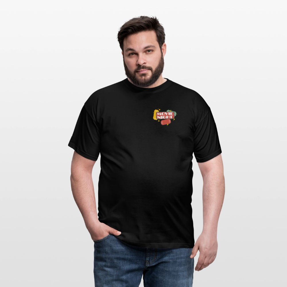 Männer T-Shirt Movie Night - Schwarz