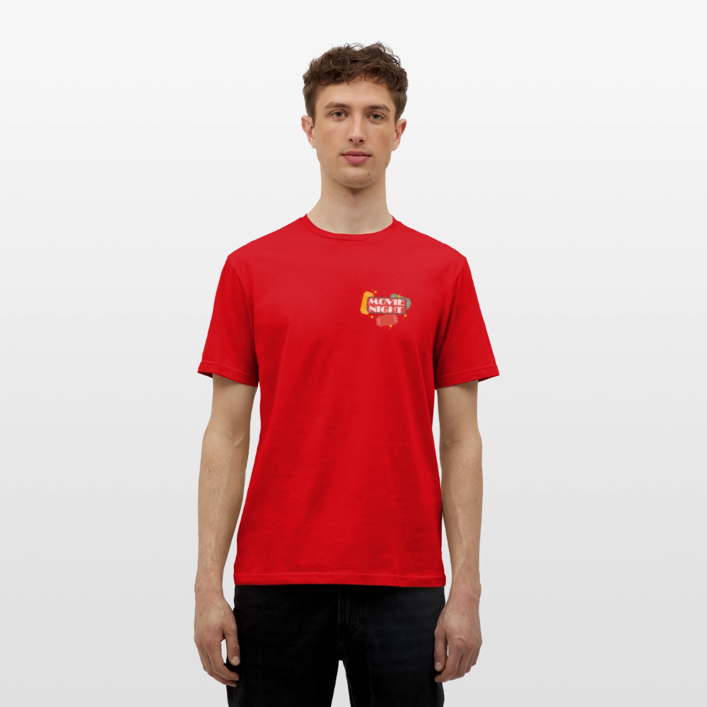 Männer T-Shirt Movie Night - Rot