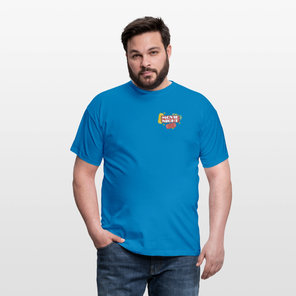 Männer T-Shirt Movie Night - Royalblau