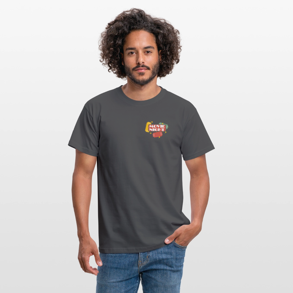 Männer T-Shirt Movie Night - Anthrazit