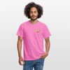 Männer T-Shirt Movie Night - Pink