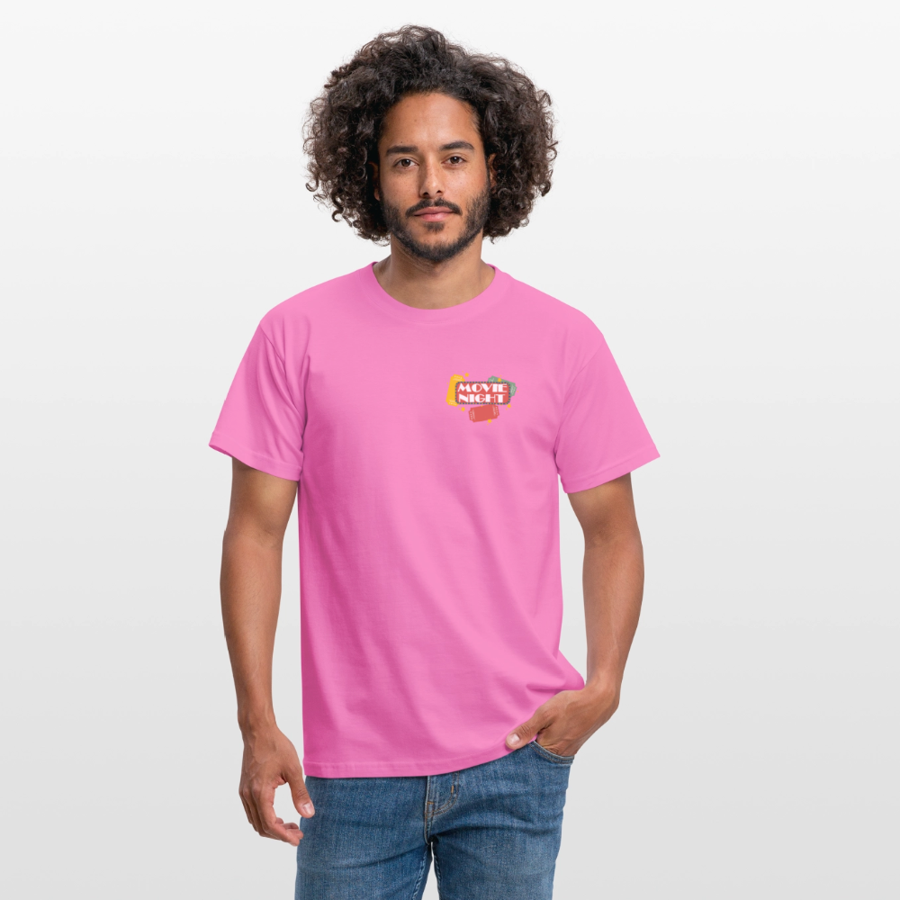 Männer T-Shirt Movie Night - Pink