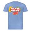 Männer T-Shirt Movie Night - carolina blue