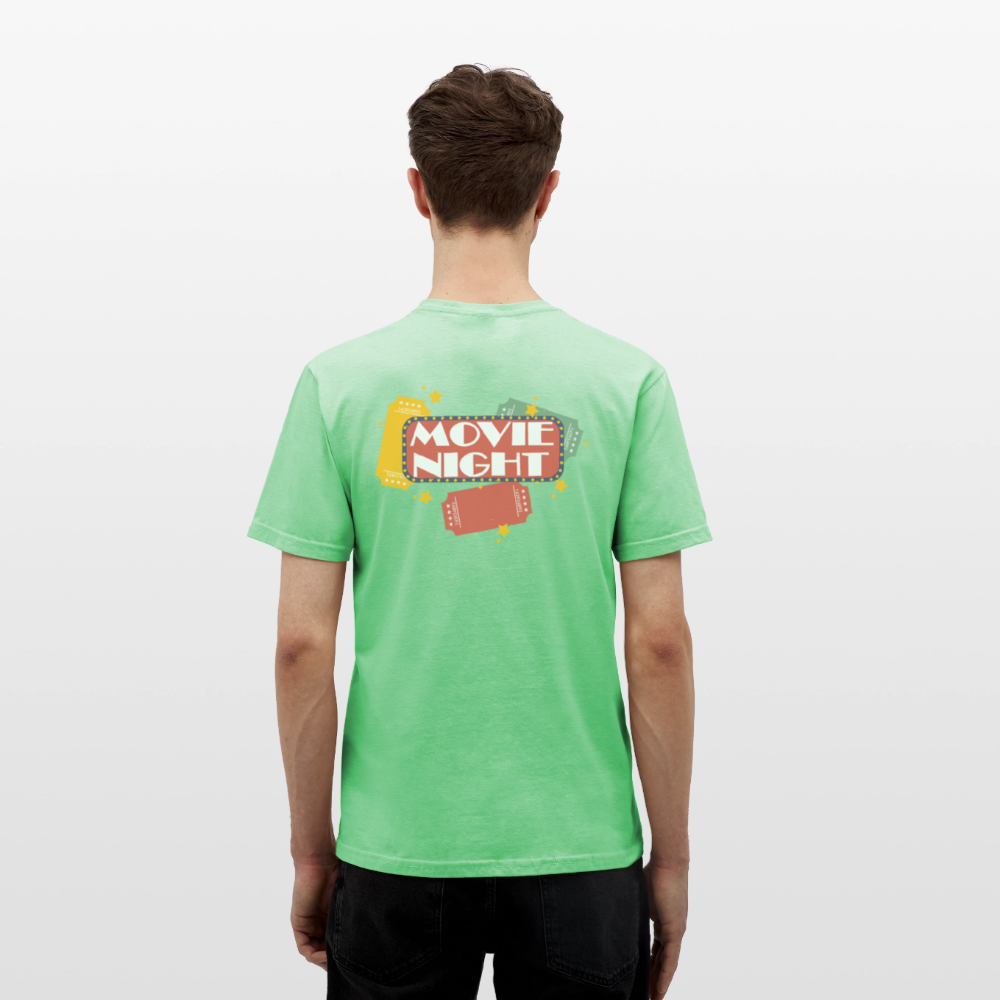 Männer T-Shirt Movie Night - Mintgrün