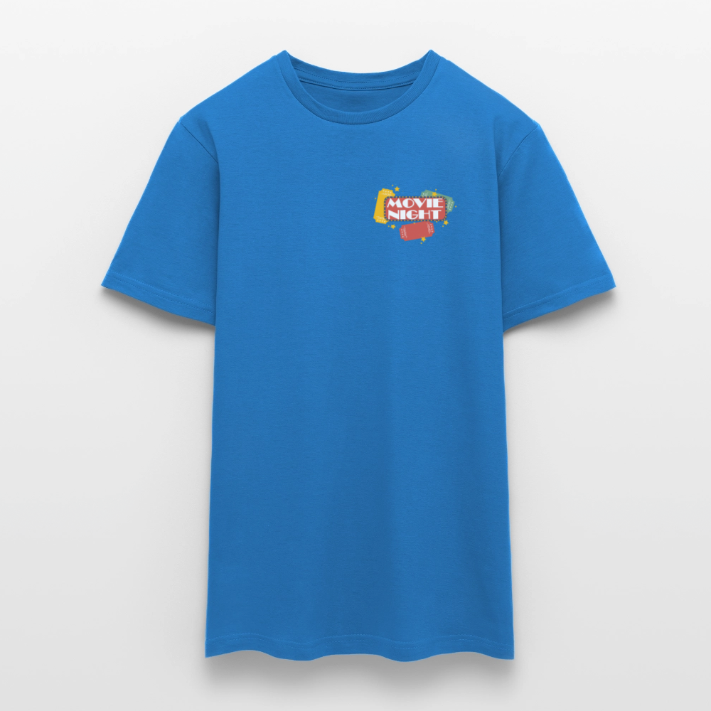 Männer T-Shirt Movie Night - Royalblau
