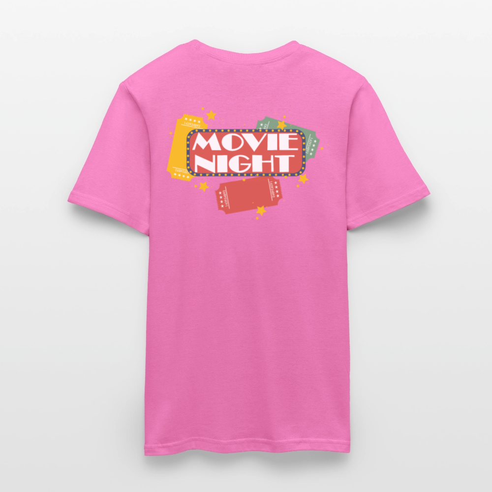 Männer T-Shirt Movie Night - Pink