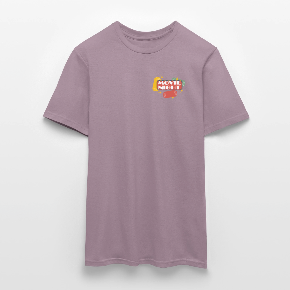 Männer T-Shirt Movie Night - Lilagrau 