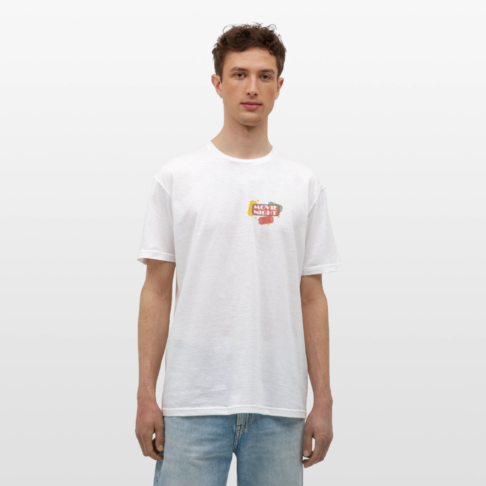Männer T-Shirt Movie Night - Weiß