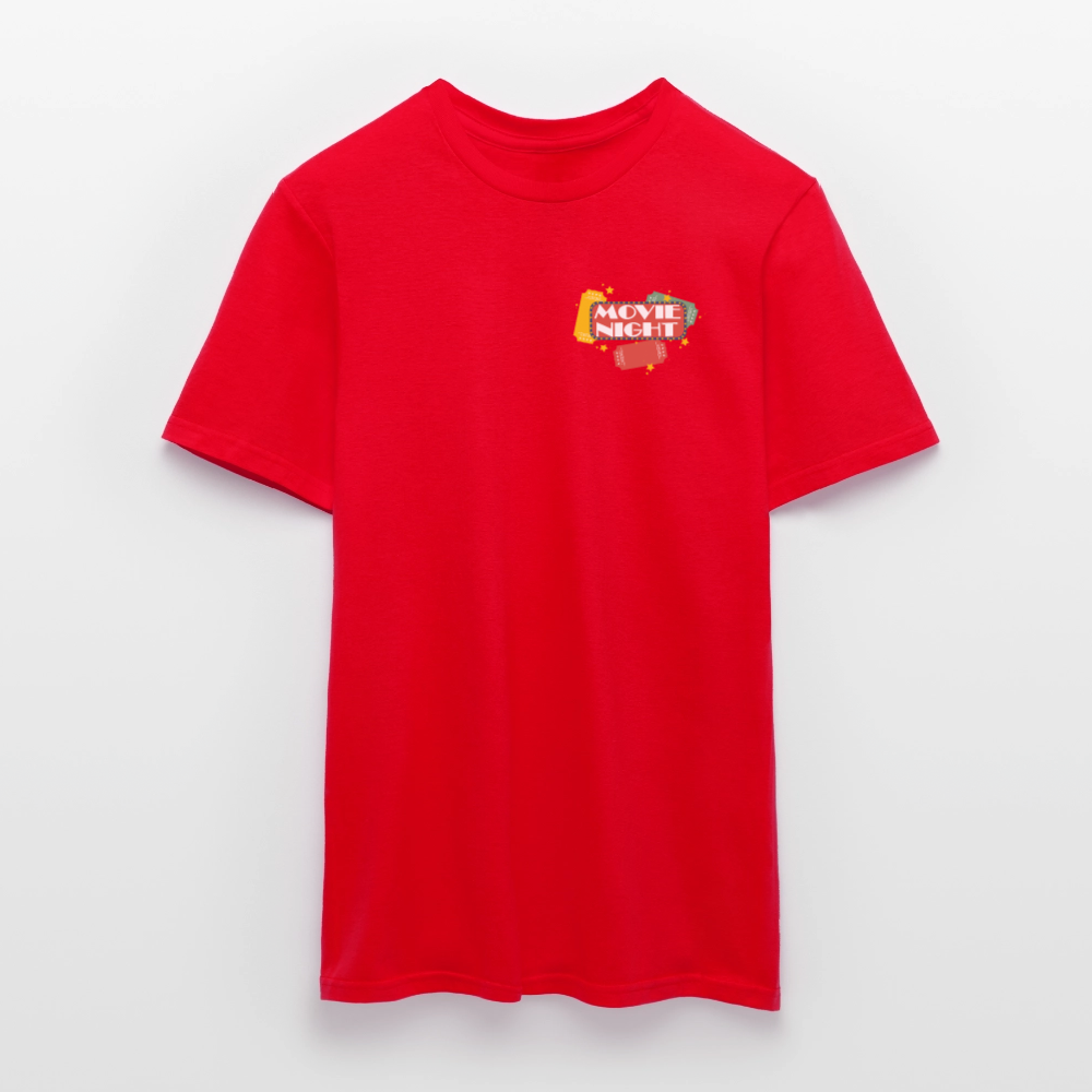Männer T-Shirt Movie Night - Rot