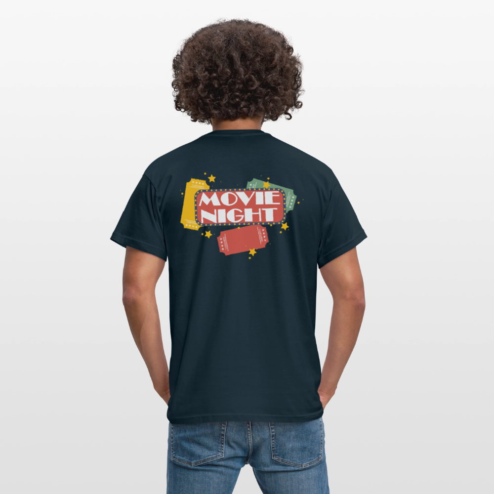 Männer T-Shirt Movie Night - Navy