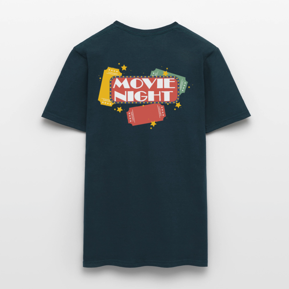 Männer T-Shirt Movie Night - Navy