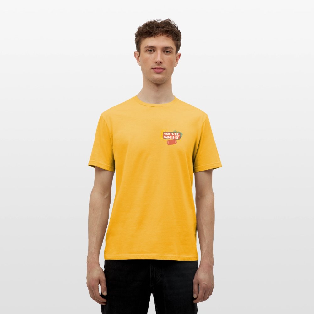 Männer T-Shirt Movie Night - Gelb