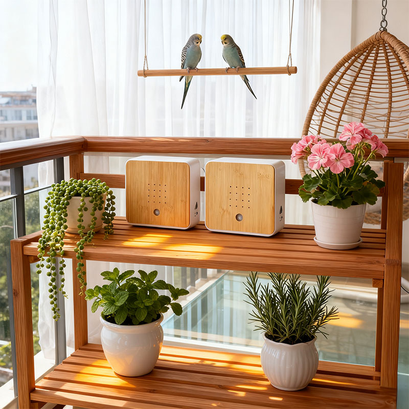 Portable Chirping Speaker, Mini Simulated Bird Box, Auto Motion Sensor for Bedroom (2025)